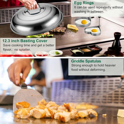 Kit utensili barbecue - Accessori griglia professionali