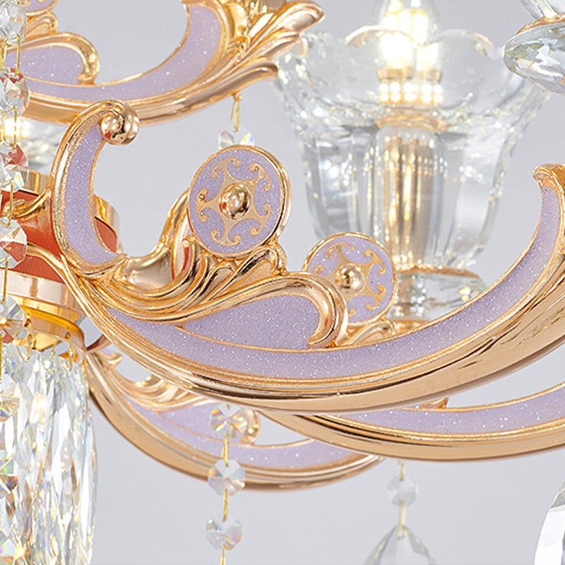 Lampadario villa cristallo - illuminazione di prestigio