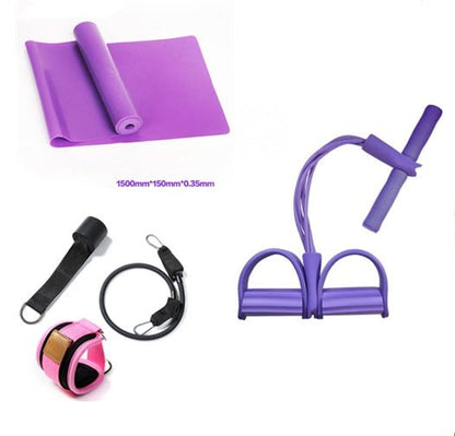 cinghia elastica tpe ecologica yoga fitness accessorio allenamento