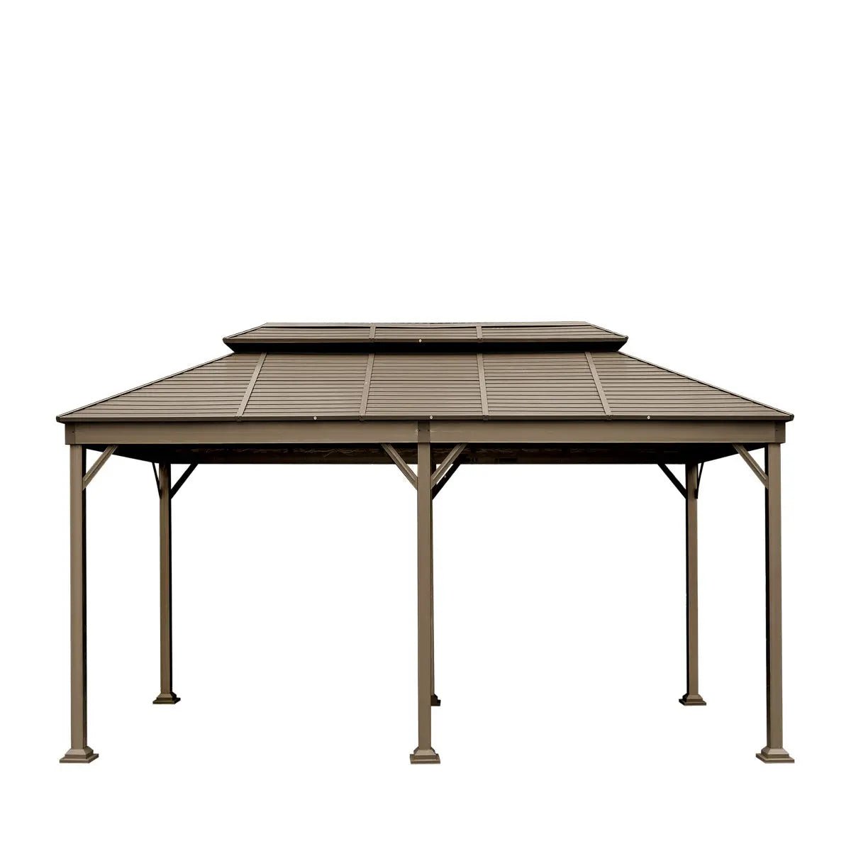 Dettaglio struttura acciaio gazebo TMG-LGZ21 resistente