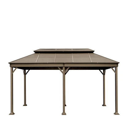 Dettaglio struttura acciaio gazebo TMG-LGZ21 resistente