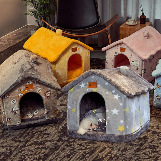 Canile quattro stagioni per cani piccola taglia - comfort tutto l'anno