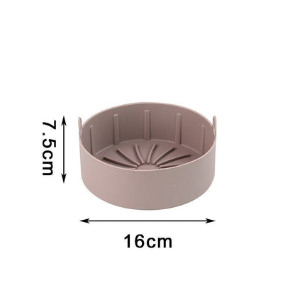 Sostituzione del contenitore in silicone per friggitrice ad aria con i rivestimenti in carta da forno. Non è più necessario pulire il cestello dopo l'uso della friggitrice ad aria. Friggitrici ad aria sicura per alimenti, accessori per forno.