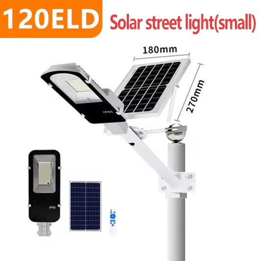 Luce solare 200W illuminazione stradale 6000mAh impermeabile tramonto alba