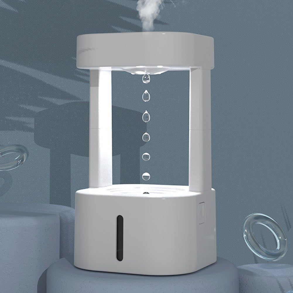 Umidificatore a goccia d'acqua con tecnologia antigravità, perfetto per camera da letto e ufficio