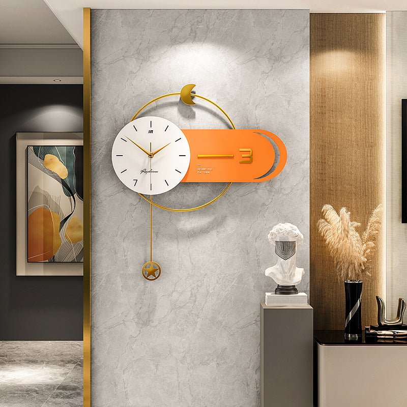 Decorazione casa orologio - accessorio parete raffinato