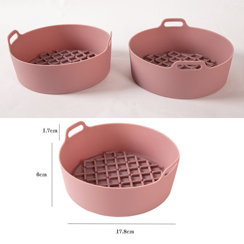 Sostituzione del contenitore in silicone per friggitrice ad aria con i rivestimenti in carta da forno. Non è più necessario pulire il cestello dopo l'uso della friggitrice ad aria. Friggitrici ad aria sicura per alimenti, accessori per forno.