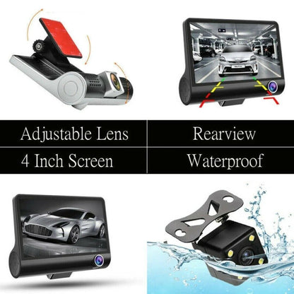 telecamera dvr auto 1080P doppia lente HD dash cam registratore sensore G