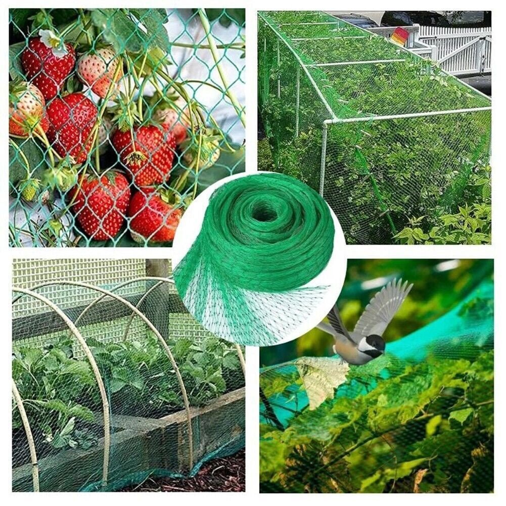 rete protettiva antiuccello 10 metri giardino laghetti frutti alberi