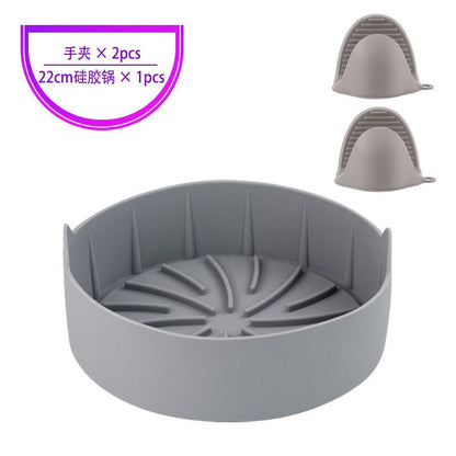Sostituzione del contenitore in silicone per friggitrice ad aria con i rivestimenti in carta da forno. Non è più necessario pulire il cestello dopo l'uso della friggitrice ad aria. Friggitrici ad aria sicura per alimenti, accessori per forno.
