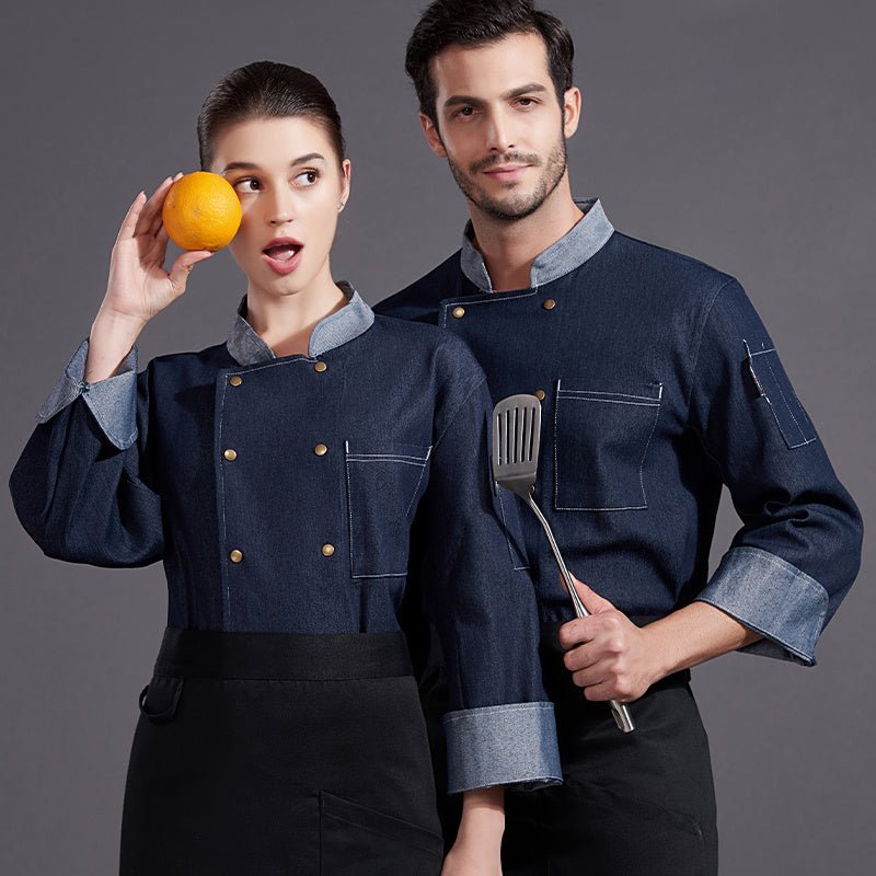 Divisa chef denim - abbigliamento professionale hotel