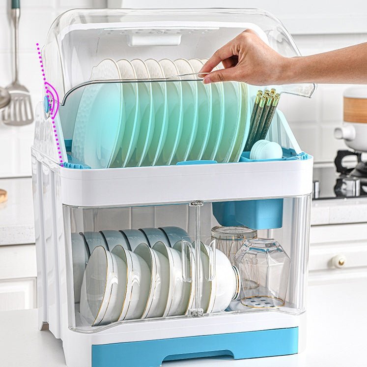 Contenitore stoviglie moderno - UV disinfezione doppio livello