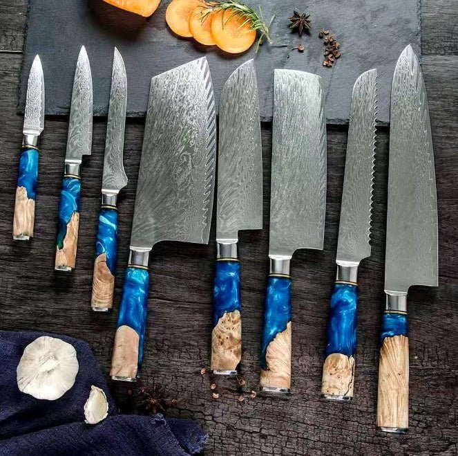Coltello damasco esclusivo - Lama speciale qualità