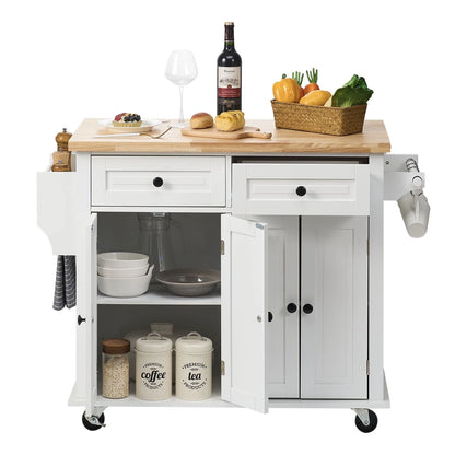 Qualità costruzione carrello cucina VEVOR materiali resistenti durevoli