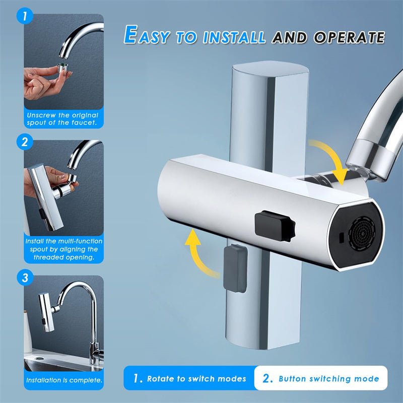 Accessorio cucina rubinetto universale - facile installazione