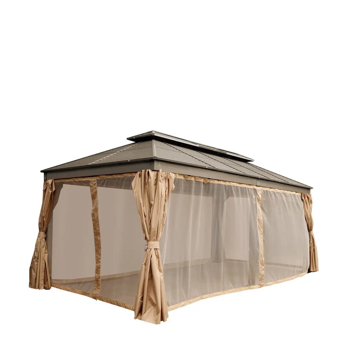 Ventilazione tetto gazebo doppio livello circolazione aria