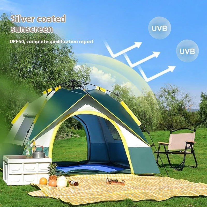 Tenda campeggio 3-4 persone apertura automatica rapida outdoor