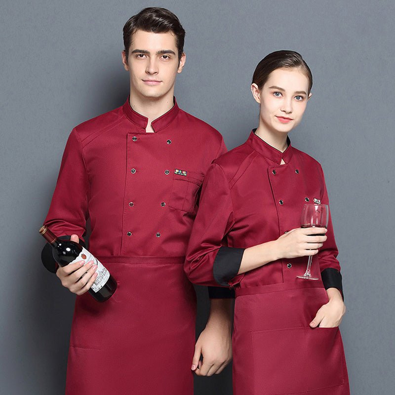 Uniforme chef hotel - tuta da cuoco elegante e funzionale
