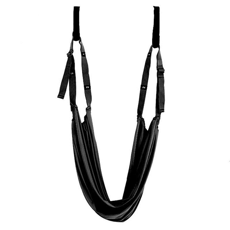 cintura yoga corda invertita stretching distensione anca flessibilità