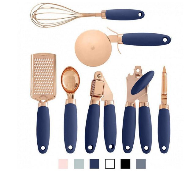 Dettaglio placcatura rame pelapatate - finitura premium