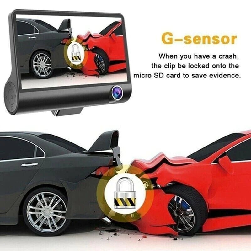DVR auto 1080P memoria SD registrazione continua loop