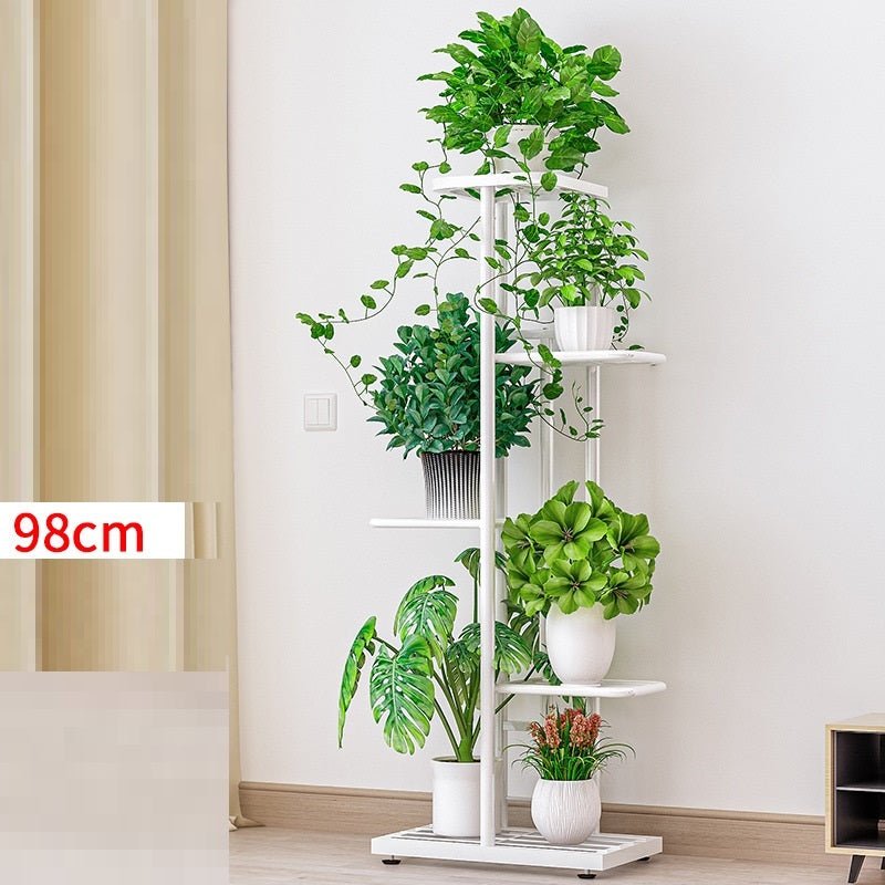 Supporto per balcone con contenitore per ravanelli verdi multistrato per fioriera domestica