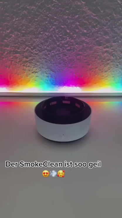 Gadget purificazione aria - confronto prima dopo uso