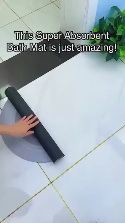 VIDEO Cuscino bagno design - Porta scorrevole mat premium (VIDEO)