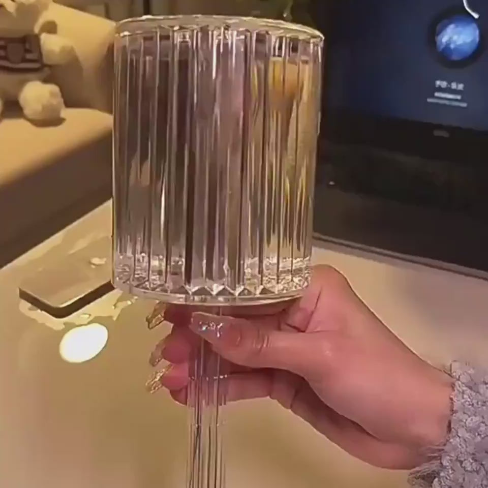 VIDEO Lampada cristallo premium - Tavolo hotel casa qualità 