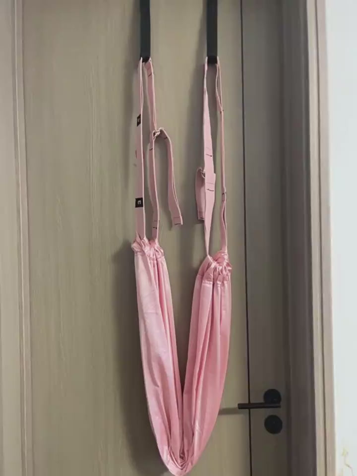 tutorial utilizzo cintura stretching yoga corda invertita vita