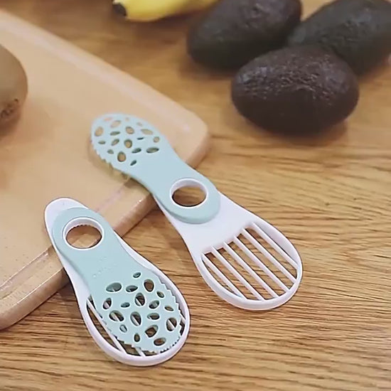 VIDEO Avocado utensili set - Levatorsolo cucina affettatrice qualità