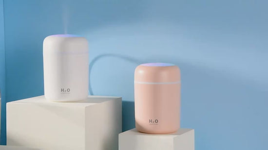 video presentazione atomizzatore usb silenzioso mini camera letto ufficio