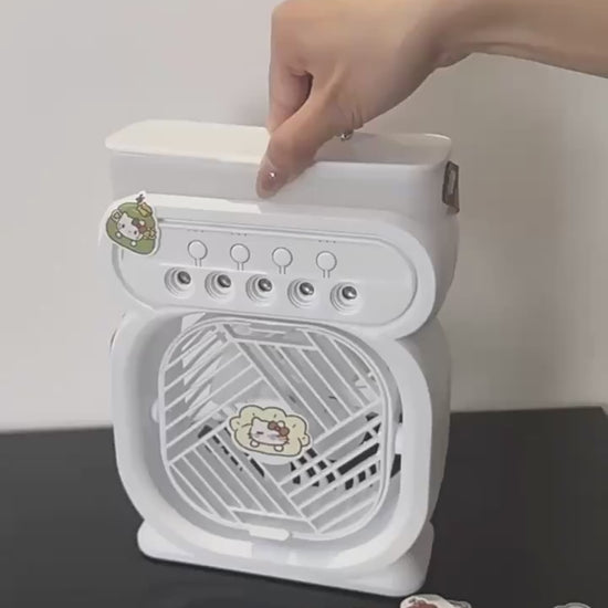 Video dimostrativo condizionatore d'aria portatile 3 in 1 in funzione