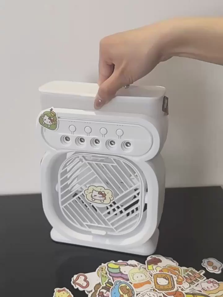 Video dimostrativo condizionatore d'aria portatile 3 in 1 in funzione