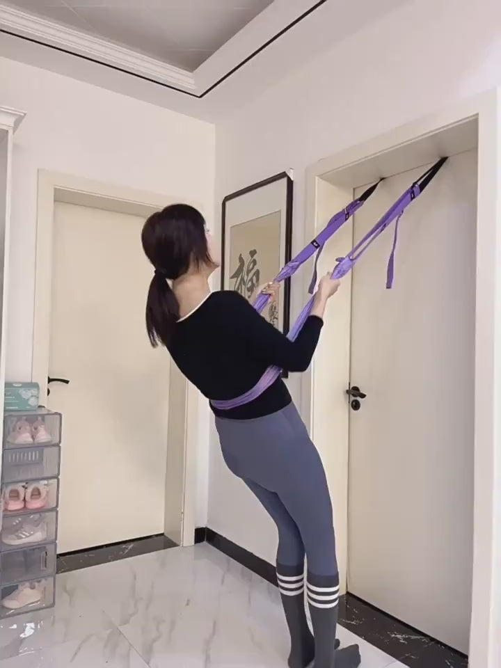 allenamento cintura stretching yoga corda invertita flessibilità
