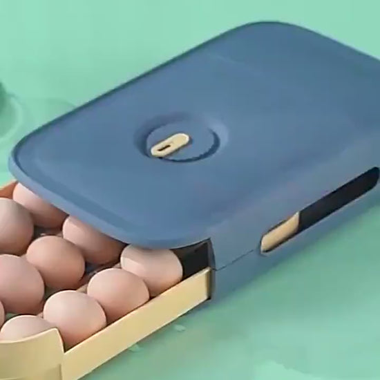Video dimostrativo scatola uova cassetto frigorifero - conservazione perfetta