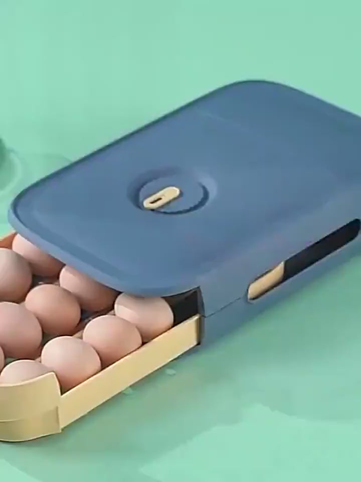 Video dimostrativo scatola uova cassetto frigorifero - conservazione perfetta
